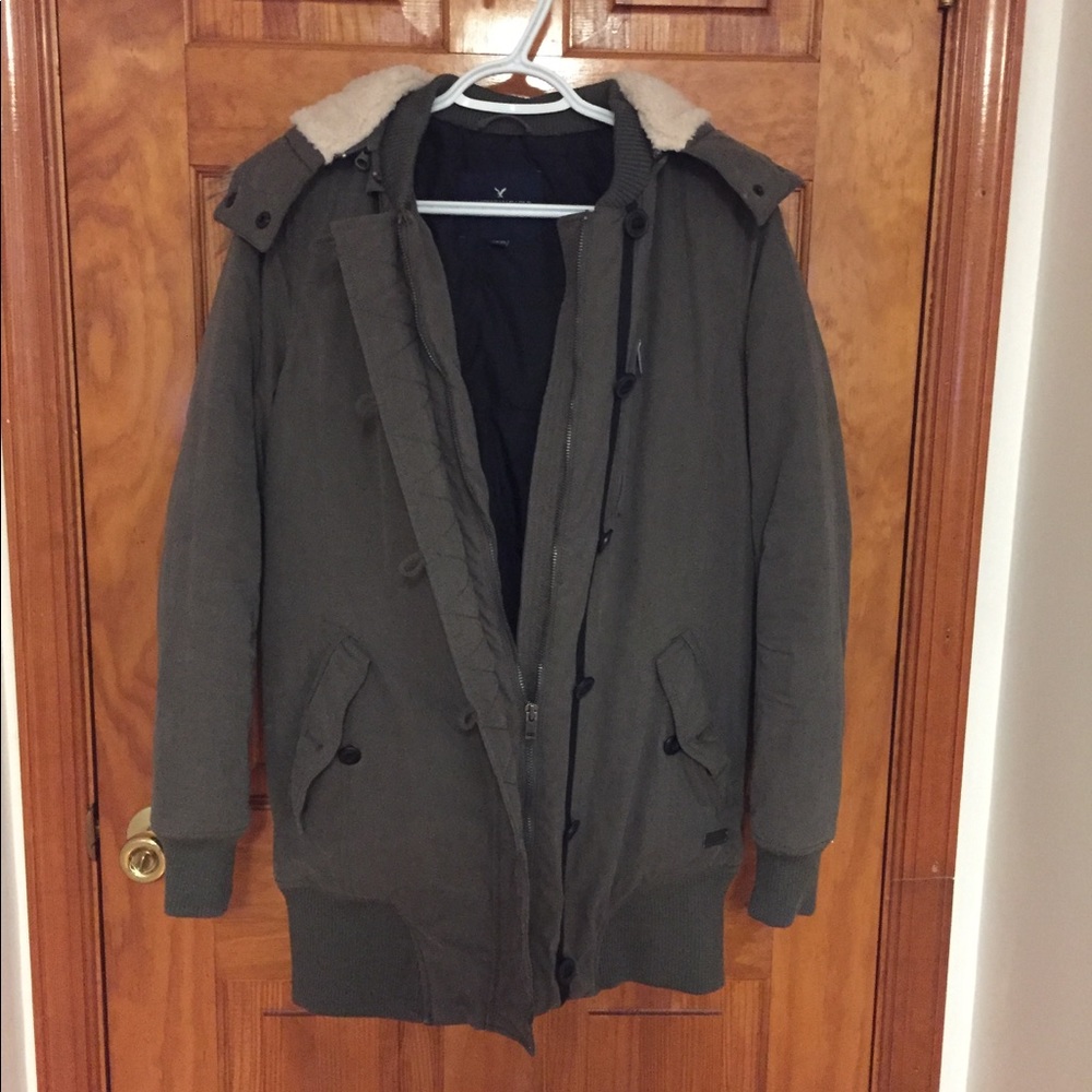 AE Long Bomber Jacket